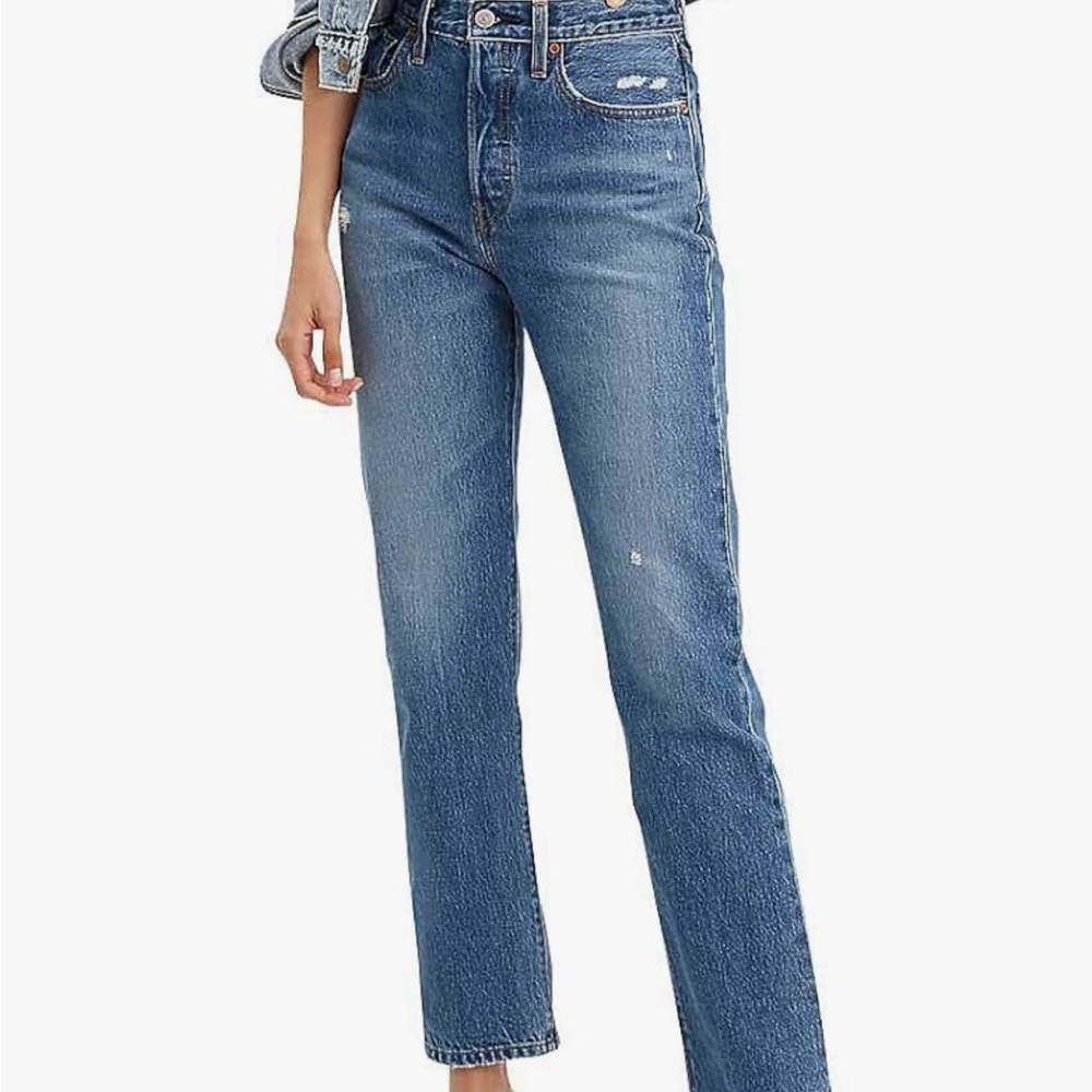 Levi’s 501 original fit, Athens dark jeans 30x32